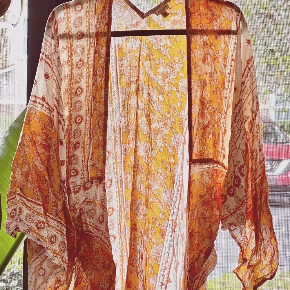 Golden Duster Kimono